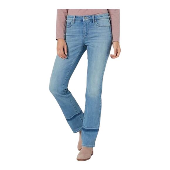 NYDJ jeans Julia Relaxed Crop Flare blue size 22W - Picture 8 of 8